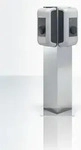 KEBA 99.839, KEBA Stands&auml;ule - Edelstahl Triangel f&uuml;r 2 Wallboxen