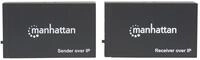Manhattan 1080p HDMI over IP Extender Kit, Extends 1080p Signal up to 120m with a