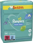 Pampers Feuchte T&uuml;cher Fresh Clean 5x Babyfeuchtt&uuml;cher, 260 St&uuml;ck