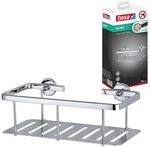 tesa&reg; ALUXX Duschkorb Einzel, verchromt, selbstklebend Duschablage