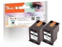 Peach TwinPack - 2er-Pack - 6 ml - Schwarz - kompatibel - wiederaufbereitet -