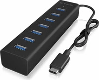 ICY BOX IB-HUB1700-C3, ICY BOX ICY BOX IB-HUB1700-C3 - Hub - 7 x SuperSpeed USB 3.0