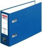 herlitz Ordner maX.file protect A5 quer 7,5cm blau