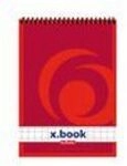 Herlitz 00110734 - Rot - A7 - 50 Bl&auml;tter - 60 g/m&sup2; - Kariertes Papier