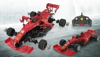 JAMARA 403007, JAMARA Ferrari SF 1000 Bausatz rot/schwarz 1 18