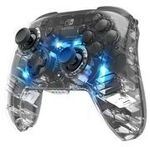 PDP Afterglow - Gamepad - Nintendo Switch - Kabellos - Schwarz - Transparent -