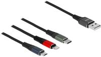 Delock Lightning-Kabel, nur zum Aufladen - USB m&auml;nnlich zu Micro-USB Typ B,