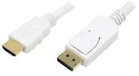 LogiLink Adapterkabel - DisplayPort m&auml;nnlich bis HDMI m&auml;nnlich