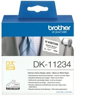 BROTHER DK11234, Brother DK11234 - Papier - selbstklebend - Schwarz auf Wei&szlig; - 60 x