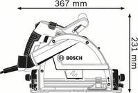 BOSCH PROFESSIONAL 0615990M9D, Bosch Professional Tool Kit: GKT 55 GCE + FSN 1400 (L)