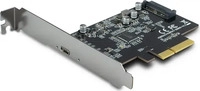 INTER-TECH 88885529, Inter-Tech Argus KC-008 - USB-Adapter - PCIe 4.0 Low-Profile