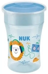 NUK 10255602, NUK Trinkbecher Magic Cup 230ml Boy m. Trinkrand u. Deckel