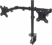 MANHATTAN 461528, Manhattan TV & Monitor Mount, Desk, Full Motion, 2 Screens, Screen
