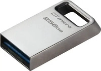 KINGSTON DTMC3G2/256GB, Kingston 256GB DT Micro USB 3.2 200MB/s - USB-Stick - 256 GB