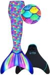 XTREM Toys & Sports GmbH Fin Fun Rainbow L/XL