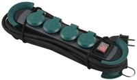 Bachmann HOOK Outdoor - Steckdosenleiste - Ausgangsanschl&uuml;sse: 4 (4 x Stecker,