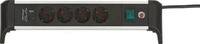 BRENNENSTUHL 1391040420, Brennenstuhl ALU-Office-Line 4fach schwarz *DE* 1,8m