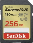 SANDISK SDSDXWV-256G-GNCIN, SanDisk Extreme PLUS 256GB SDHC Memory Card 190MB/s