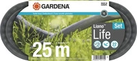 GARDENA 1845520, Gardena Liano Life 1/2", 25 m Set Schlauch Set