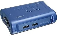 TRENDNET TK-207K, TRENDnet TK 207K - KVM-Switch - 2 x KVM port(s)