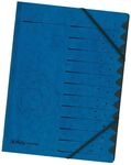 herlitz Ordnungsmappe 1-12 Quality, blau