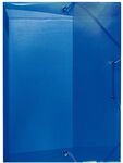herlitz Heftbox A4 PP transluzent blau 4cm