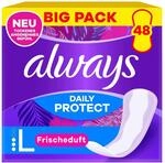 always Daily Protect Long mit Frischeduft, 48Stk. Slipeinlage