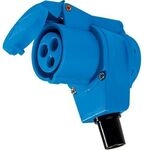 AS Schwabe CEE-WINKELKUPPLUNG 16A 3POL BL / SCHWAB 60474