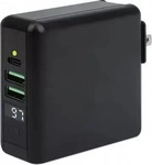 MANHATTAN 102452, Manhattan 4-in-1 Travel Wall Charger and Powerbank 8,000 mAh,