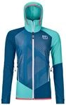 Ortovox Merino Naturtec Light Col Becchei Jacket W petrol blue L 6001400014