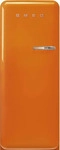 Smeg FAB28LOR6, Smeg FAB28LOR6 Stand-K&uuml;hlschrank 50's Style Orange Linksanschlag