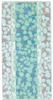 Cawö Noblesse Harmony Floral Duschtuch - jade - 80x150 cm 1086-47-80-150
