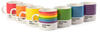 Pantone Porzellan Espressotasse - 6er Set - pride Regenbogenfarben - 120 ml - Ø 6,1