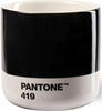 Pantone Porzellan Macchiato Becher - black 419 - 100 ml - 6,2 x 6,2 x 6,3 cm 18791