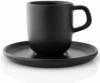 Eva Solo Nordic Kitchen Espressotasse mit Unterteller - black - 70 ml - Höhe: 11 cm