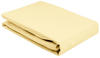 elegante 8000 Softes Jersey Spannbettlaken - vanille - 120x200 cm 8000-3-120200