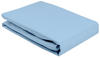 elegante 8000 Softes Jersey Spannbettlaken - bleu - 140-160x200 cm 8000-22-140-160200