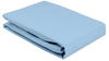 elegante 8000 Softes Jersey Spannbettlaken - bleu - 120x200 cm 8000-22-120200