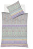 fleuresse Modern Classic Bettwäsche-Set aus Mako Satin - mint - 135x200 / 80x80 cm