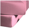 fleuresse Colours L Haustuch - Bettlaken ohne Gummizug - pink - 270x260 cm