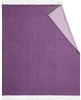 Biederlack Twill Plaid - violet - 130x170 cm 793140
