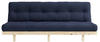 Karup Design LEAN Schlafsofa - raw/navy - Sofa: 190x100x73 cm, Bett: 190x130x35 cm