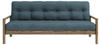 Karup Design KNOB Schlafsofa - carob/petrol blue - Sofa: 205x95x79 cm, Bett: