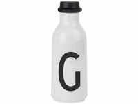 Design Letters - The Classic Collection Trinkflasche - G - weiß - 0,5 Liter