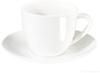 ASA ATABLE Cappuccino Tasse mit Untertasse - weiß - 250 ml 1929013