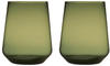 iittala Essence tumbler Trinkglas 2er-Set - moss green - 2 x 350 ml 1026360