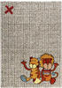 sigikid Patchwork Sweetys Kinderteppich - beige - 80x150 cm 40124-80-150