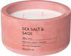 blomus FRAGA Duftkerze XL Sea Salt & Sage - whitered rose - 400 g 65956