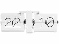 KARLSSON No Case Flip Clock - white - 36 x 8,5 x14 cm KA5602WH