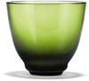 Holmegaard Flow Wasserglas - olivgrün - 350 ml - Höhe 9 cm - Ø 10 cm 4300462